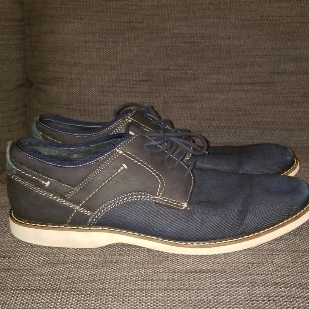 Steve madden dress shoes size 13 mens blue white